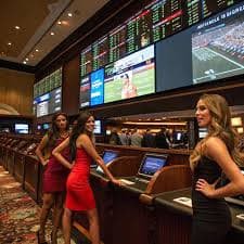 Platform dashboard showing football and casino games